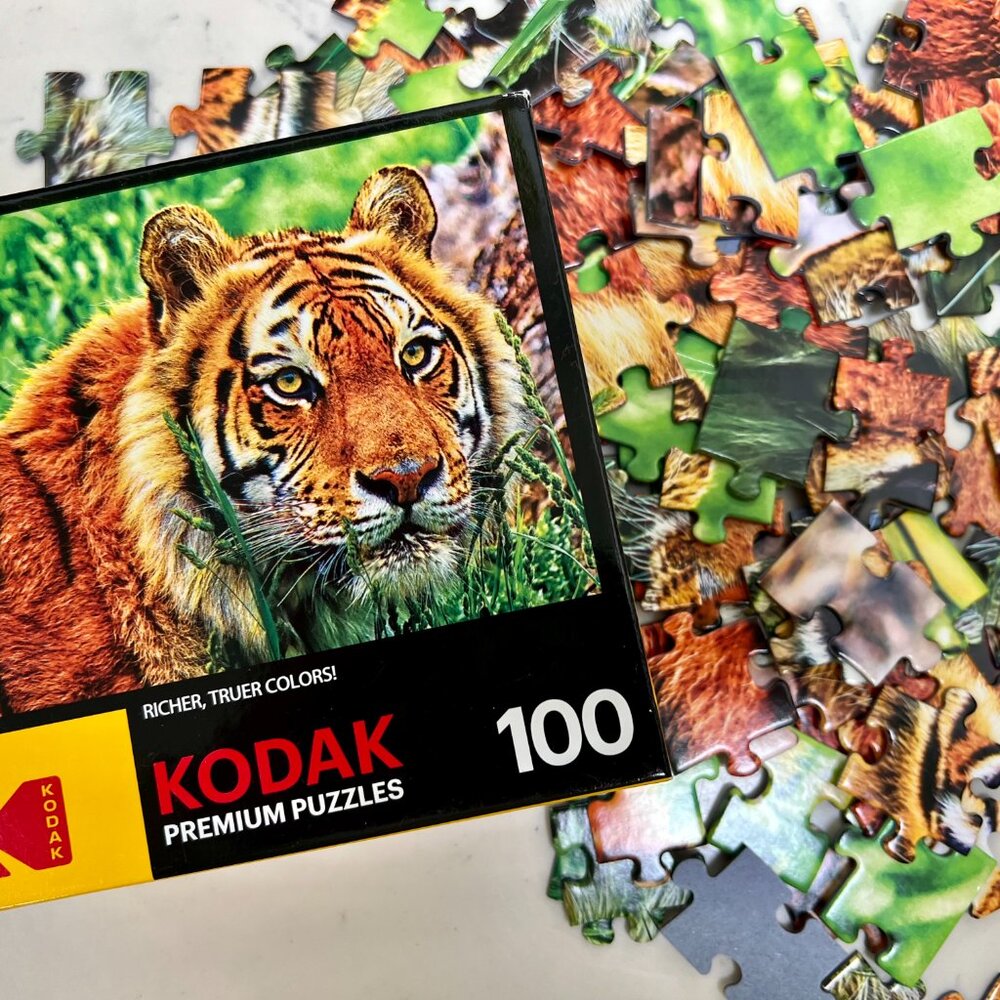 Kodak "Bengal Tiger" Premium Puzzle 100 Pc.